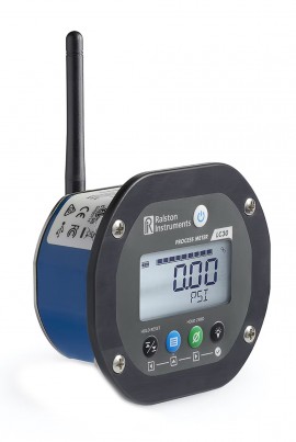 Ralston Field Gauge LC30 Dual Pressure/Vacuum Sensor Gauge with wireless radio, 3000/5 psi-