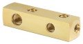 Ralston QTCM-0016 QTCM Calibration Manifold Body, brass-