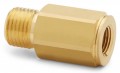 Ralston QTHA-1FB0-RT Brass Connector, 0.13&quot; female BSPT (ISO 7/1) x male Quick-Test, no check-valve-