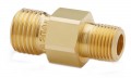 Ralston QTHA-1MB0 BSPT Male (RT) Quick-test Adapter, &amp;frac18;&amp;quot; male BSPT x male quick-test, brass-