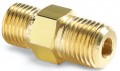 Ralston QTHA-2MB1 Brass Quick-Test Connector, 0.25" male NPT x male QT, check-valve-