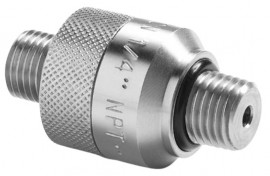 Ralston QTHA-2MS0-QD Male NPT Quick-connect Adapter, 5000 psi, &amp;frac14;&amp;quot; male NPT-