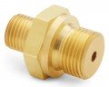 Ralston QTHA-3MB0-RS G Male BSPP (ISO 228/1) x Male Quick-Test Adapter, 0.38", brass-