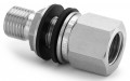 Ralston QTHA-HFSB-2F Female NPT x Male Quick-Test Bulkhead Union Adapter, 0.25", stainless steel-