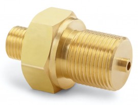 Ralston QTHA-MMB0-2015 Male M20 x 1.5 mm x Male Quick-Test Adapter, brass-