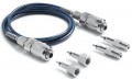 Ralston USN0-KIT6-6ft Hose Kit with 6' hose, 2 female USN0 quick-connects/2 male and 2 female NPT adapters-