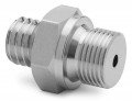Ralston XTHA-3MS0-RS G Male BSPP (ISO 228/1) x Male Quick-Test Adapter, 0.38&quot;, stainless steel-