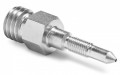 Ralston XTHA-HNS0 UNF DP Transmitter x Male Quick-Test Adapter, 0.25" to 28, stainless steel-