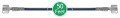 Ralston XTXT-HOS-50ft Quick-Test XT 10,000 psi Hose, 50&#039; L, stainless-steel ends-