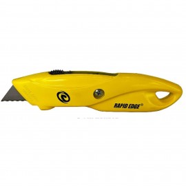 Rapid Edge RT0001 Utility Knife with LED safety light and serrated blades-
