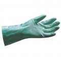 Raven Safety 6534 Unsupported Nitrile Glove, X-Large, 13"-