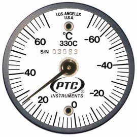 PTC Instruments 330C Magnetic Surface Thermometer, -70 to 70&amp;deg;C-