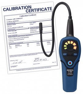 REED C-380-NIST Refrigerant Leak Detector,  -