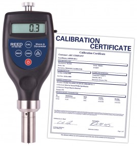 REED HT-6510A-NIST Shore A Durometer, -