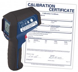 REED R2310-NIST Infrared Thermometer, 12:1, 1202°F (650°C), -