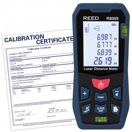 REED R8005-NIST Laser Distance Meter, 164' (50m),-