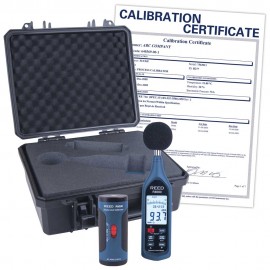REED R8080-KIT-NIST Data Logging Sound Level Meter and Calibrator Kit,-