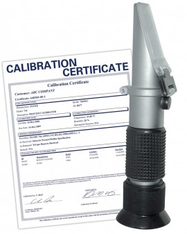 REED R9600-NIST Salinity Refractometer, 0 to 28% with ATC,  -