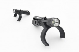Retrotec AT155 AirTracer Mini Flashlight with secure clip-