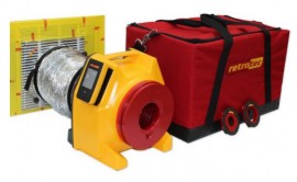 Retrotec 340x DucTester with DM32x digital gauge-