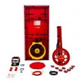 Retrotec US5110X-E Blower Door with 5000 series fan/large cloth panel/DM32 Wi-Fi digital gauge package-
