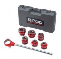 RIDGID 12-R Exposed Ratchet Threader Set, &amp;frac12; to 2&amp;quot;, NPT-