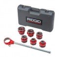 RIDGID 12-R Exposed Ratchet Threader Set, &amp;frac12; to 2&amp;quot;, NPT-