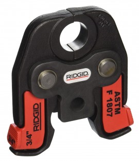 RIDGID 22968 Compact Jaw, 0.75" ASTM F 1807-