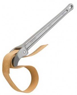 RIDGID 31360 #5 Aluminum Strap Wrench, 7&amp;quot; OD Capacity-