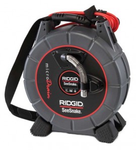 RIDGID 35188 SeeSnake L100C microReel Video Inspection System with Sonde and Counter, CA-350-