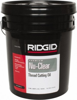 RIDGID 41575 Nu-clear Threading Oil, 5 Gal (18.9L)-