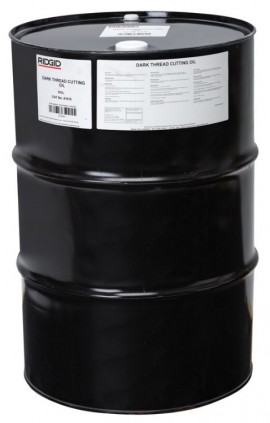 RIDGID 41610 Dark Thread Cutting Oil, 55 gal-