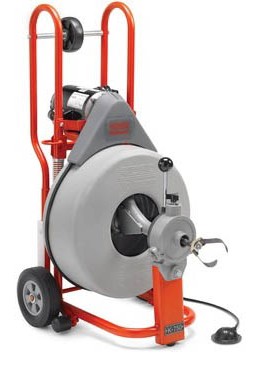 RIDGID 41977 K-750 Drum Machine, 3 to 8&quot; Lines-