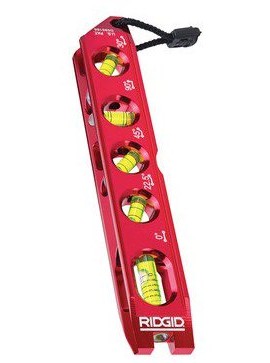 RIDGID 500 UM 5 Vial Torpedo Level-