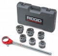RIDGID 12-R Exposed Ratchet Threader Set, &amp;frac12; to 2&amp;quot;, NPT-
