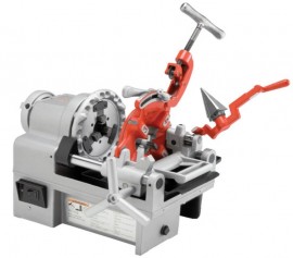 RIDGID 61142 1215 Hammer Chuck Threading Machine, 0.5 to 1.5"-