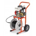 RIDGID 63882 KJ-2200-C Engine-Powered Water Jetter with H-30 Cart-