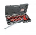 RIDGID 65175 Exposed Ratchet Threader Set, 00-R, BSPT-