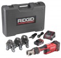 RIDGID RP 351 Standard Press Tool Kit with &amp;frac12; to 1&amp;quot; ProPress jaws, 7200 lbs ram force-