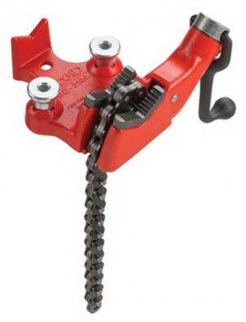 RIDGID BC210A Top Screw Bench Chain Vise, 1/8 to 2 1/2&amp;quot;-