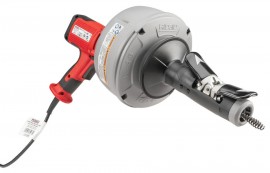 RIDGID K-45AF Sink Machine Kit with Autofeed, &amp;frac34; to 2&amp;frac12;&amp;quot;, 110 V-