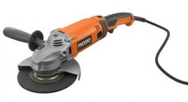 RIDGID R10201 Angle Grinder, 15 Amp, 7"-