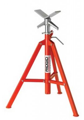 RIDGID VF-99 V Head Pipe Stand, FOLDING (HIGH)-