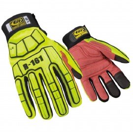 Ringer 161-11 Padded Gloves, Hi-Vis, X-Large-