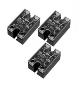 RKC SSJ-25F3 Single Phase Solid State Relay with RF-200 heatsink, 25 A-