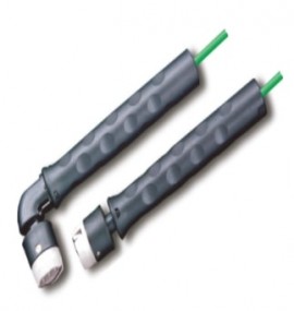 RKC ST-230L L-Shaped Surface Temperature Sensor with DP-700 connector and case, 300&amp;deg;C, &amp;Oslash;0.13&amp;quot; silicon rubber coated cable-