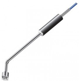 RKC ST-29L High-Temperature Sensor with DP-350 connector and silicon rubber coated cable, 800&amp;deg;C, L-shaped-