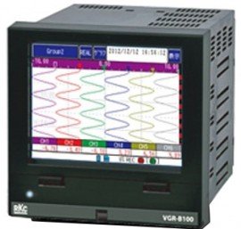 RKC VGR-B Paperless Recorder with RS-485 communication, 3 channels-
