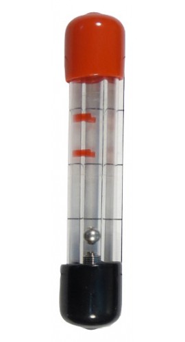 RKI 31-1001RK-01 Flowmeter Column, glass and ball-