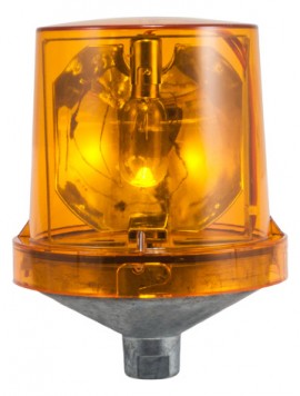 RKI 51-0054RK Rotating Alarm Light, federal signal 225-120V-A, 115 VAC-